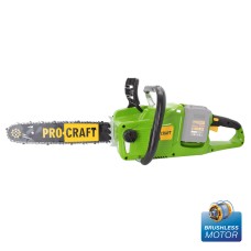Акумуляторна ланцюгова пилка Procraft PCA40/2 (Без АКБ та ЗП)