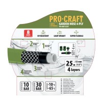 Шланг садовий Procraft PR-4GH1325F 1/2" 25 м