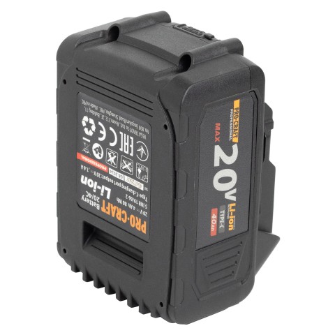 Аккумуляторная батарея Procraft Battery20/4С 4 Ач Type-C