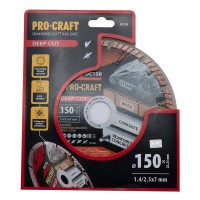 Алмазный диск Procraft DC150 150мм 22,23мм 2.5мм