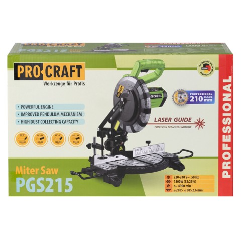 Торцювальна пила Procraft PGS215